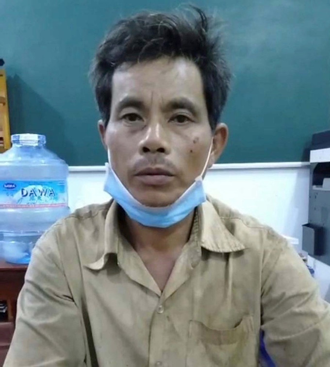 Trịnh Văn Minh lúc bị bắt. Ảnh: Công an cung cấp