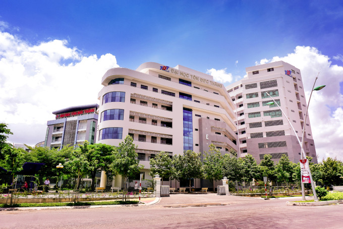 Cơ sở chính trường Đại học Tôn Đức Thắng tại quận 7, TP HCM. Ảnh: TDTU.