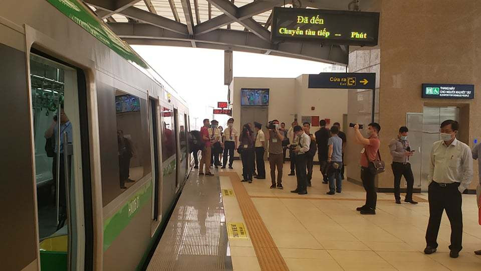 Đường sắt Cát Linh - Hà Đông chạy miễn phí 15 ngày đầu