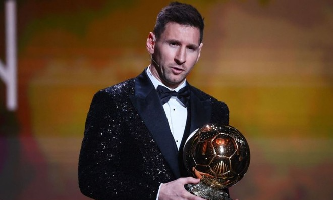 Messi giành Quả bóng vàng 2021