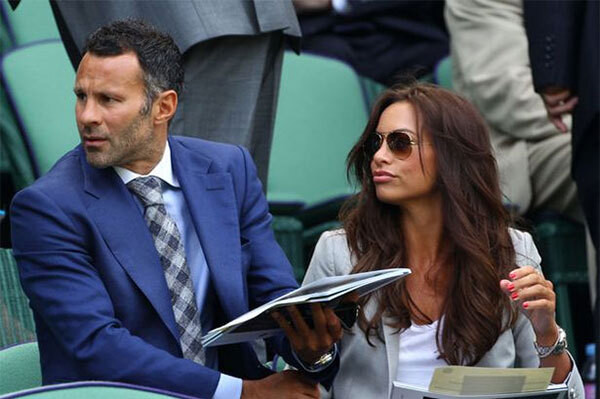 Cựu tiền vệ Ryan Giggs và vợ cũ Stacey đi xem giải quần vợt Wimbledon năm 2012 khi còn bên nhau. Ảnh: Wenn