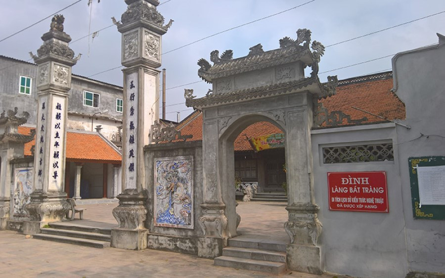 Đình làng Bát Tràng – nơi lưu giữ dấu ấn các vị đại khoa.