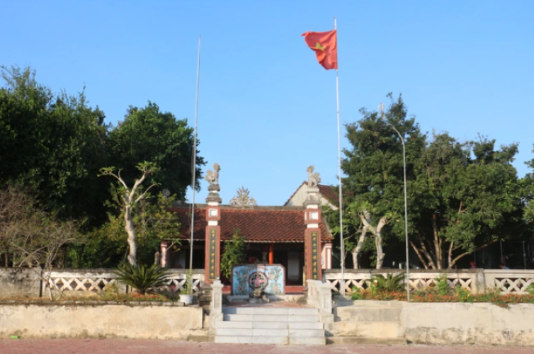 Nhà thờ dòng họ Nguyễn Huy ở xã Trường Lộc (Can Lộc - Hà Tĩnh).