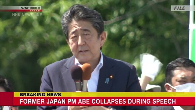 NÓNG: Cựu Thủ tướng Nhật Bản Abe Shinzo bị bắn, không còn dấu hiệu sống - Ảnh 1.