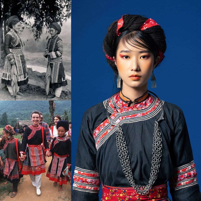 Cô gái Mông 'kể chuyện' trang phục dân tộc  ảnh 1