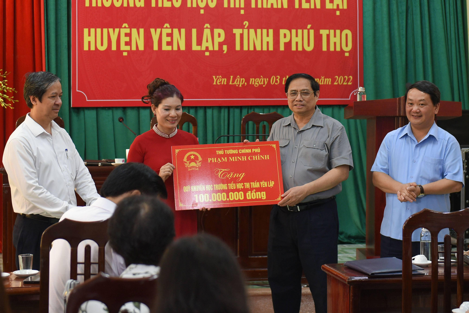 Thủ tướng kiểm tra công tác chuẩn bị năm học mới tại Phú Thọ ảnh 3
