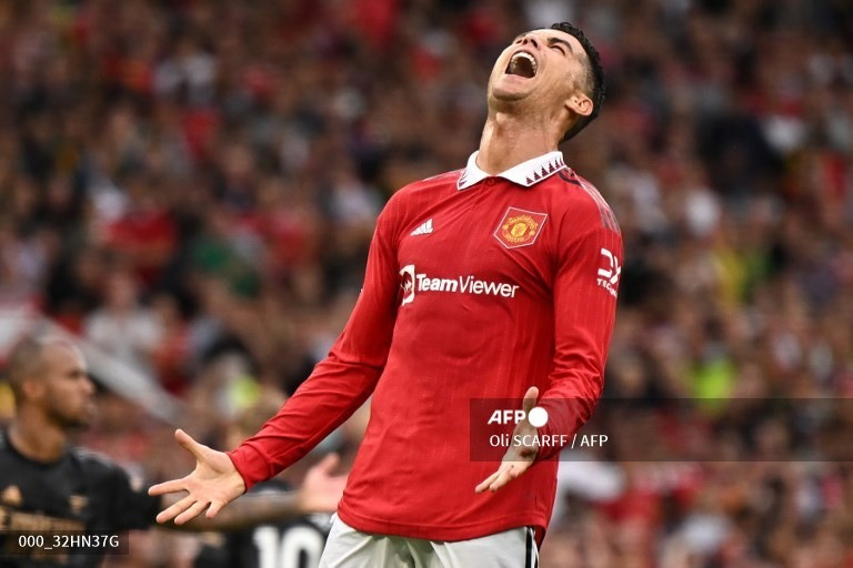 Ronaldo vẫn muốn rời Man United.  Ảnh: AFP