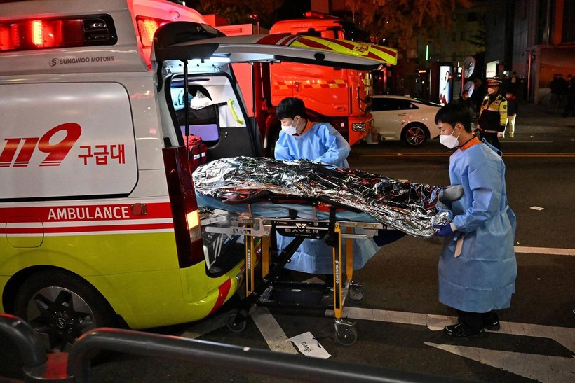 Hiện trường vụ giẫm đạp khiến 149 người chết trong lễ Halloween ở Hàn Quốc  ảnh 1