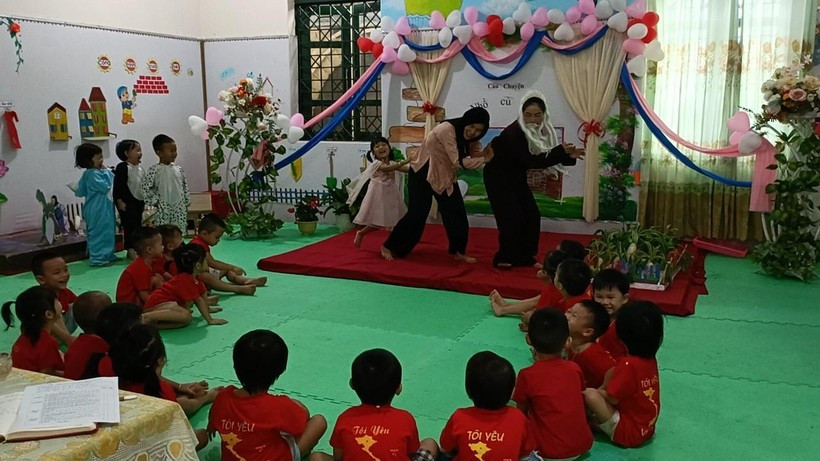 Trường Mầm non số 2 xã Thanh Yên: Nâng cao chất lượng chăm sóc, giáo dục trẻ ảnh 7