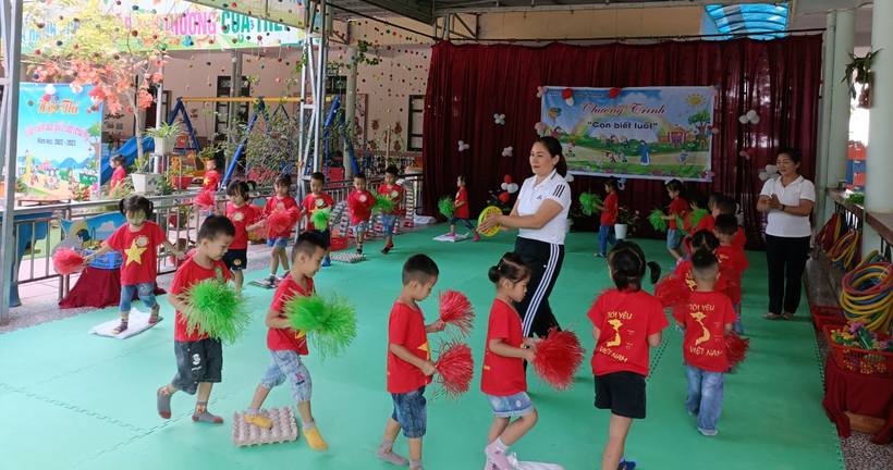 Trường Mầm non số 2 xã Thanh Yên: Nâng cao chất lượng chăm sóc, giáo dục trẻ ảnh 6
