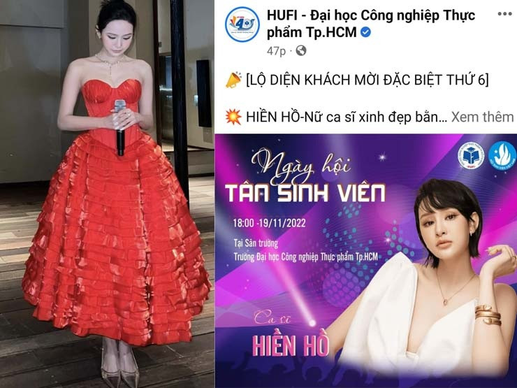 Đại học ở TPHCM hủy show ca sĩ Hiền Hồ sau khi bị dân mạng phản ứng - 1