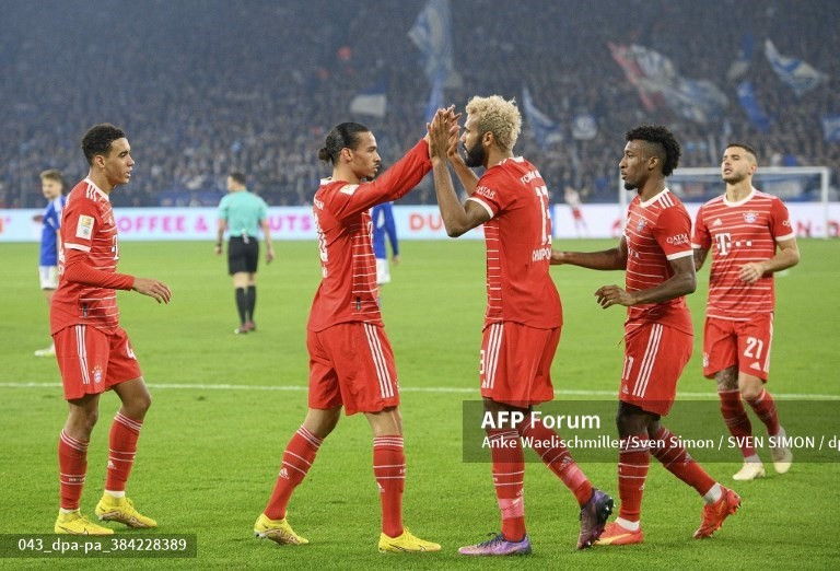 Bayern Munich xếp đầu Bundesliga với 34 điểm sau 15 trận.  Ảnh: AFP