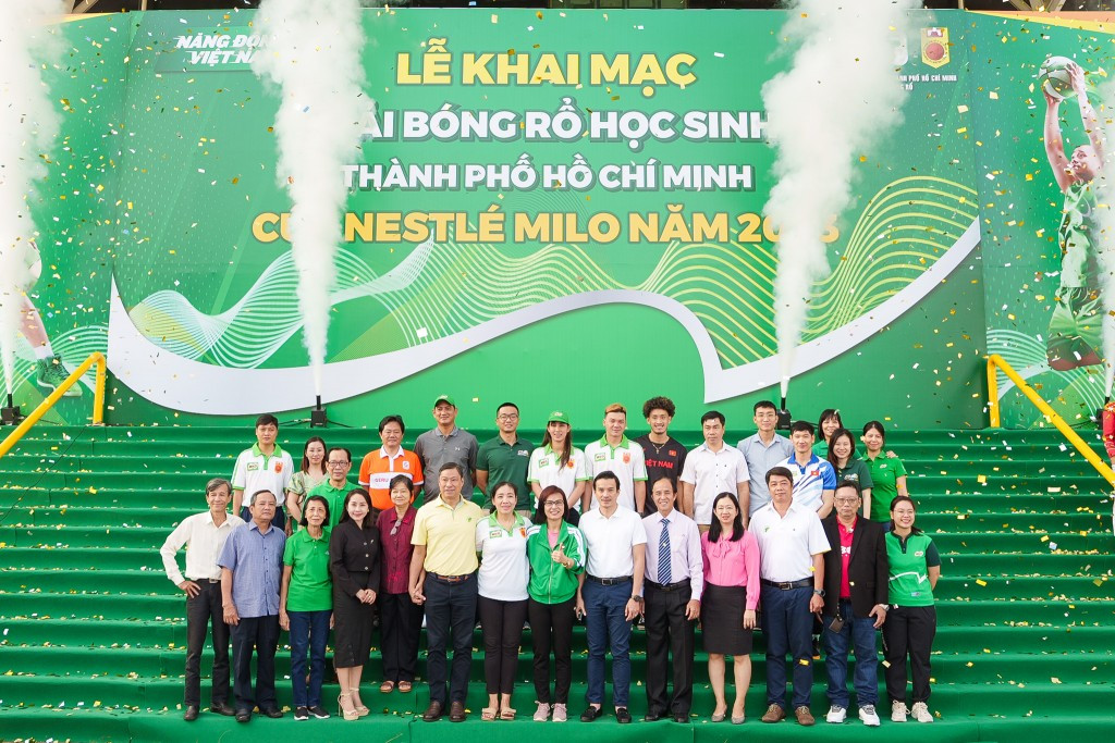 Lễ Khai Mạc Giải Bóng Rổ TP.HCM - Cúp Nestlé MILO Năm 2023