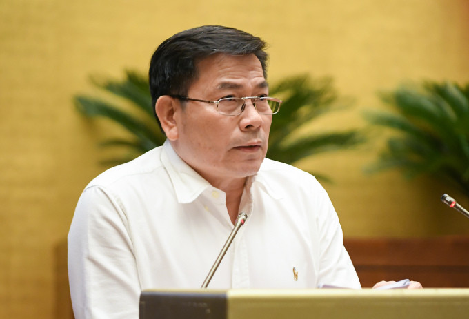 Phó tổng thanh tra Chính phủ Trần Văn Minh. Ảnh: Media Quốc hội.
