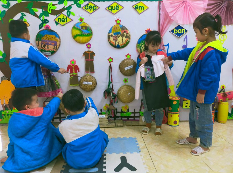Tăng cường Tiếng Việt cho trẻ vùng dân tộc thiểu số ảnh 1