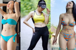 Giải chạy bikini tại Thái Lan có Á hậu đẹp như tiên nữ đua tài