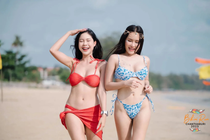 Giải chạy bikini Thái Lan có nữ VĐV nhan sắc tuyệt đẹp, xinh hơn Á hậu - 7