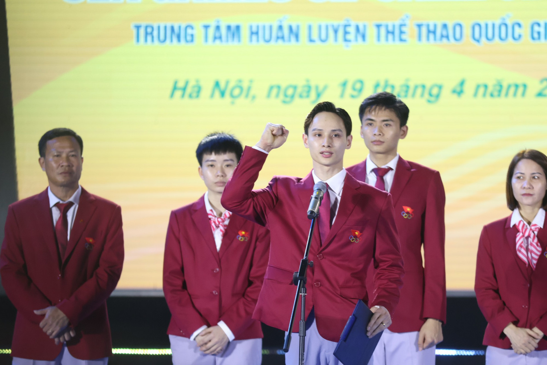 Lễ xuất quân Đoàn Thể thao Việt Nam dự SEA Games 32 - Ảnh 3.