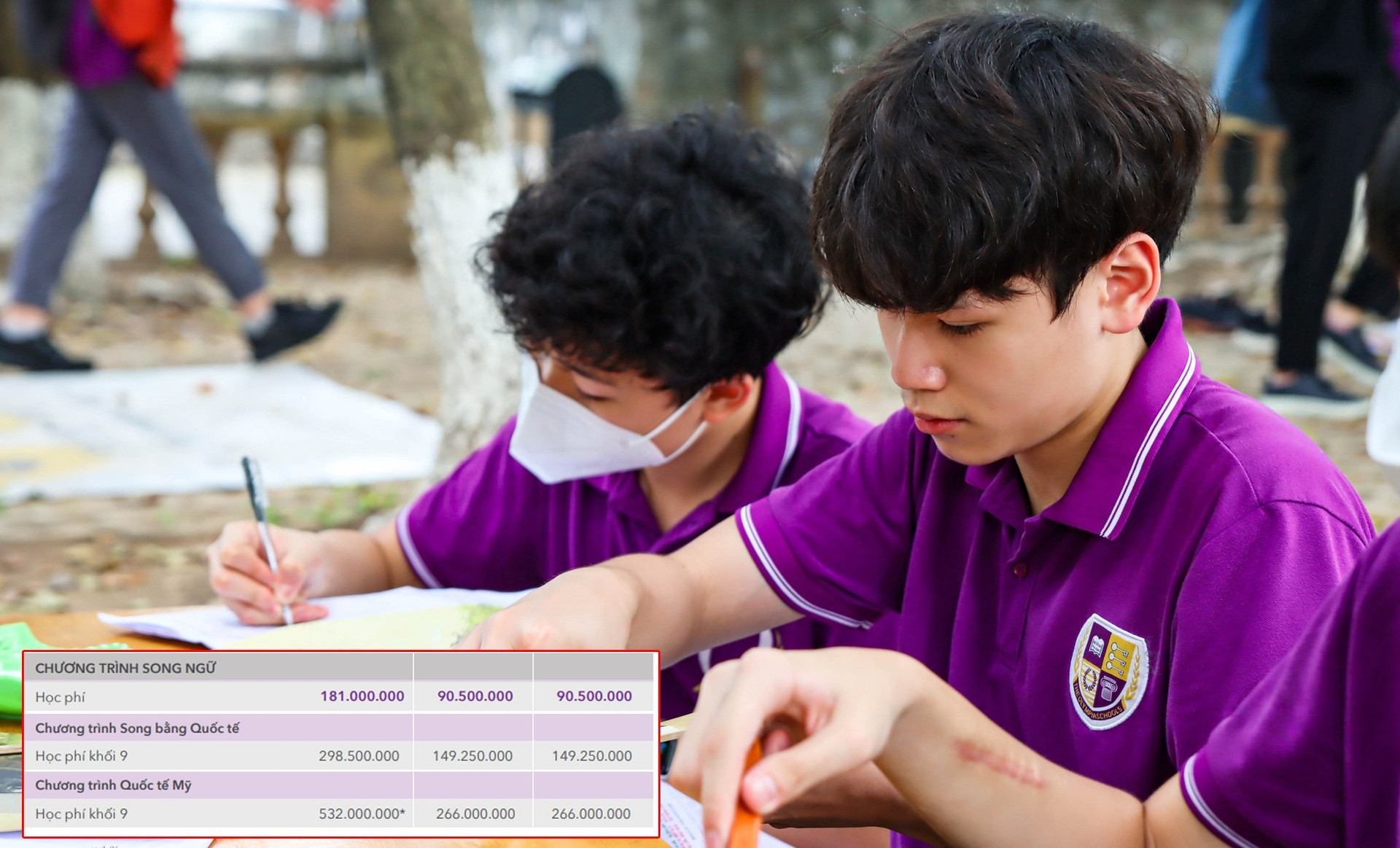 Học phí trường THCS tư thục ở Hà Nội: Những con số gây choáng - 1
