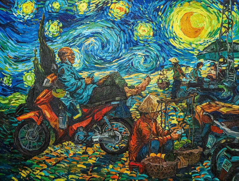 Triển lãm lạ về tranh Van Gogh ảnh 2