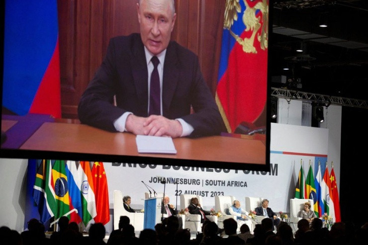 Ông Putin nêu mục tiêu của Nga trên cương vị chủ tịch BRICS - 1
