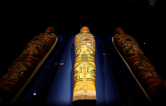 Lần đầu tiên: Phát hiện 3 xác ướp Ai Cập nằm trong nhau - 1