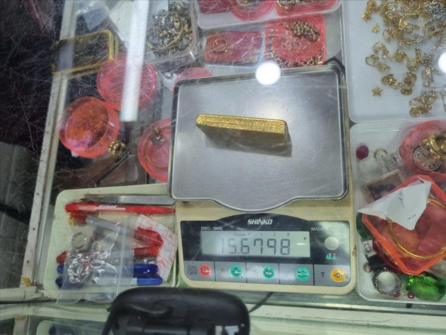 Vàng “cục” 15 lượng có giá 1 tỷ đồng