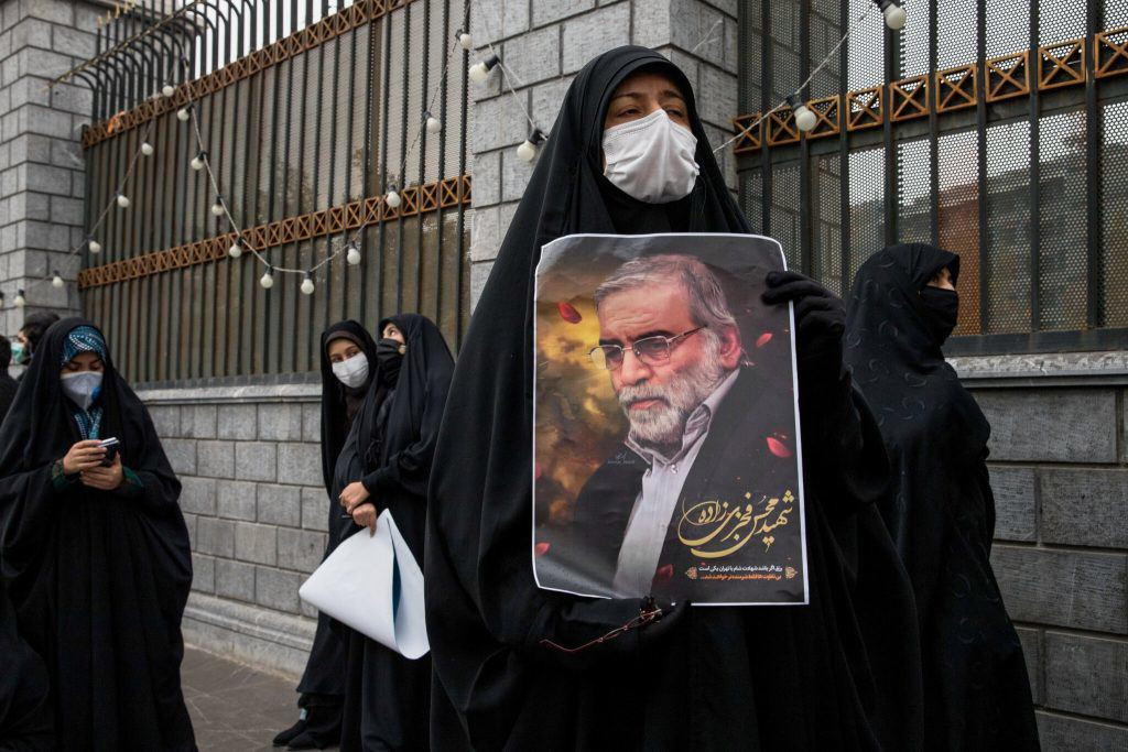 Ảnh ông Fakhrizadeh – nhà khoa học hạt nhân hàng đầu Iran bị ám sát (ảnh: Tehran Times)