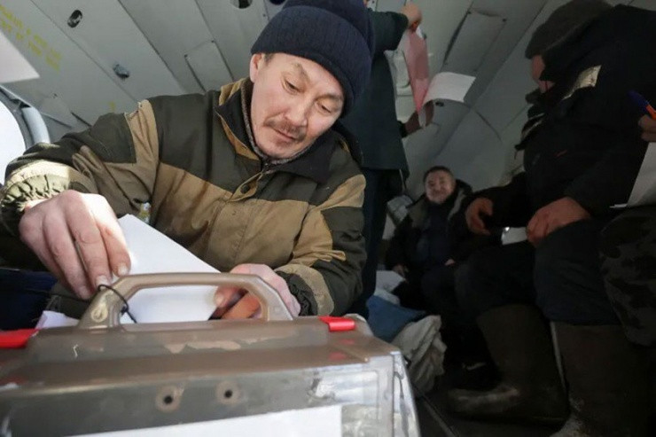 Người dân Nga sẽ bắt đầu bỏ phiếu từ ngày 15 đến 17-3. Ảnh: TASS