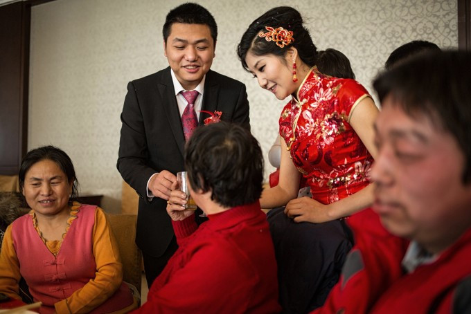 Một đám cưới ở Trung Quốc. Ảnh minh họa