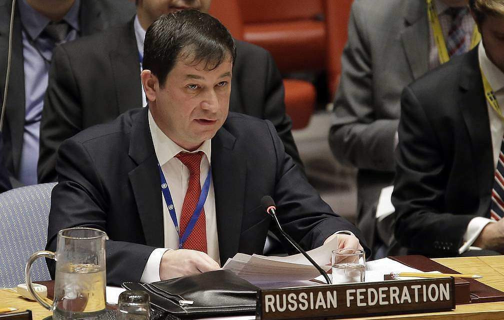 Phó Đại diện Thường trực thứ nhất của Nga tại Liên Hợp Quốc, ông Dmitry Polyansky.