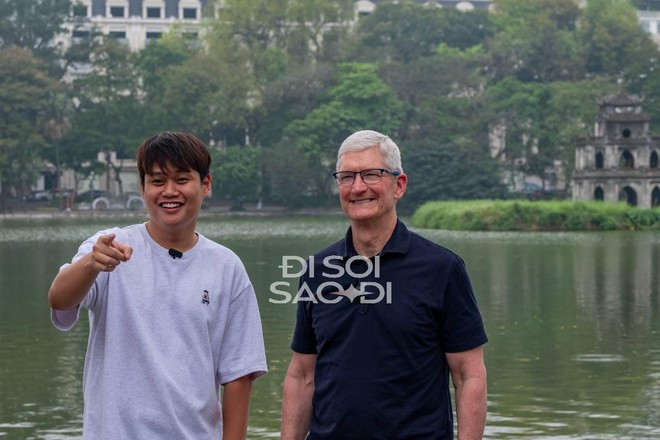 Nam thanh niên vừa diện kiến CEO Tim Cook hóa ra từng học tại trường chanh sả nhất Việt Nam, nói tiếng Anh như gió - Ảnh 2.