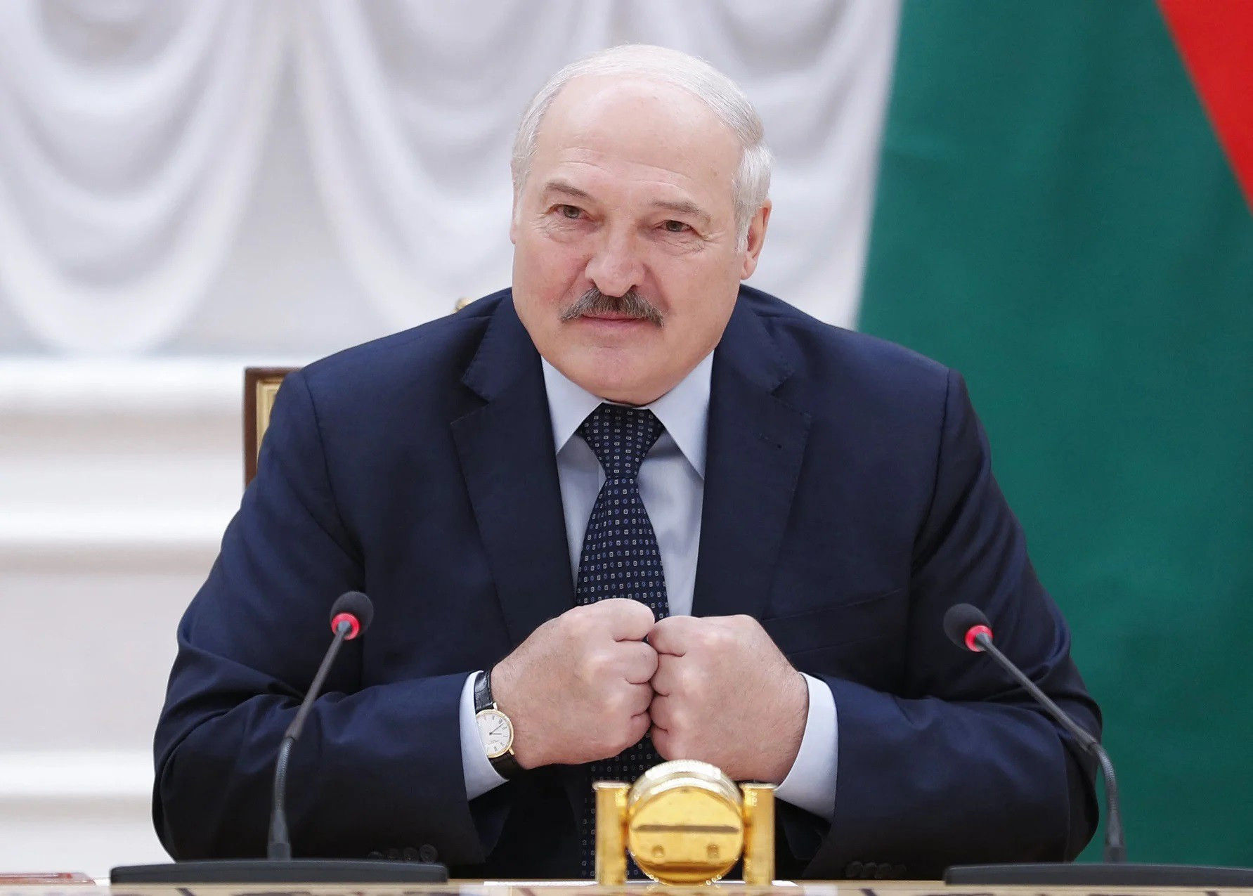 Tổng thống Belarus Alexander Lukashenko (ảnh: RT)