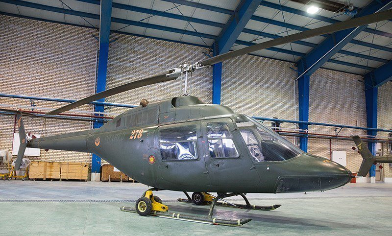 Trực thăng Shahed 278 do Iran tự sản xuất.