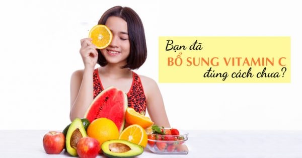 bổ sung vitamin đúng cách là như thế nào