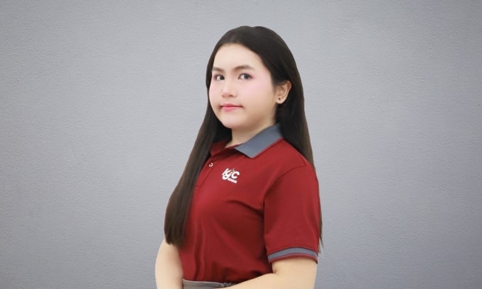 Nữ sinh lớp 12 Võ Bảo Thy. Ảnh: NVCC