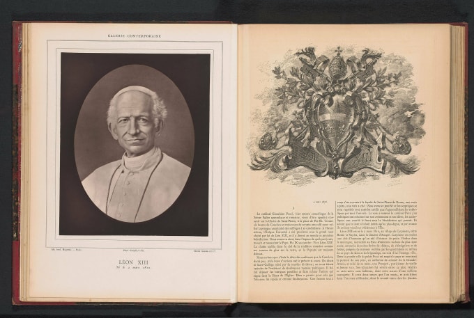 Chân dung Giáo hoàng Leo XIII. Ảnh: Reuters