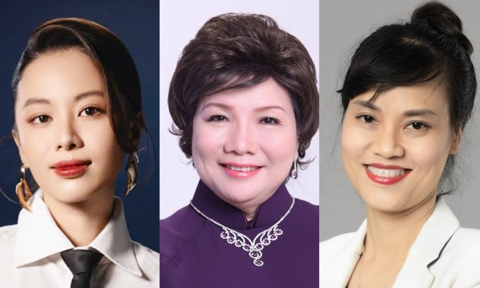 Từ trái qua: host Tuyền Tăng, Tiến sĩ tâm lý Lý Thị Mai và PGS.TS Trịnh Thùy Anh. Ảnh: NVCC
