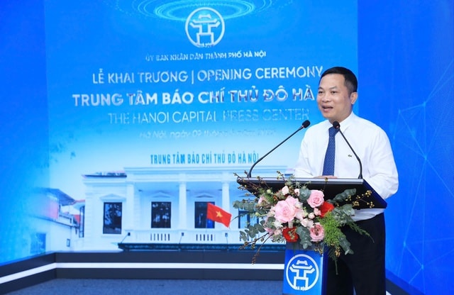 Khai trương Trung tâm Báo chí Thủ đô Hà Nội-Thiết chế báo chí truyền thông mới, hiện đại- Ảnh 4.