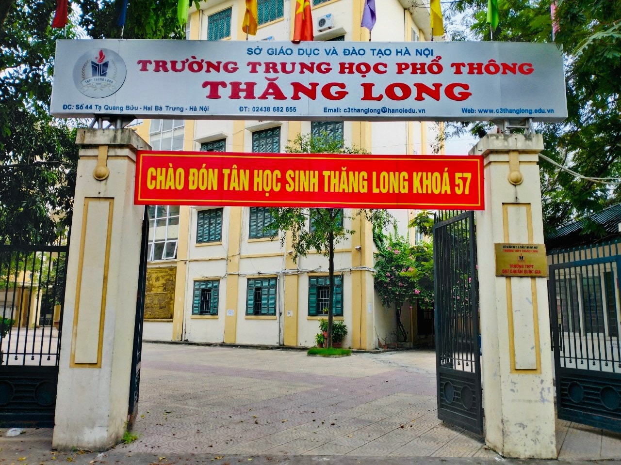 Review] trường THPT Thăng Long Hà Nội, điểm chuẩn bao nhiêu?