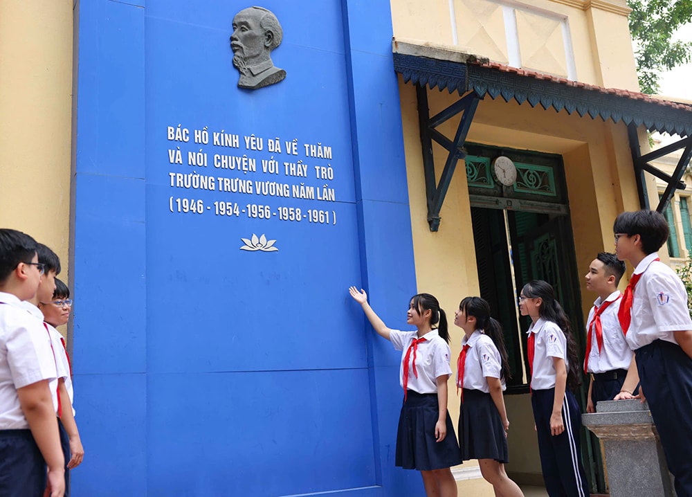 Ngôi trường tự hào được Bác Hồ 5 lần về thăm