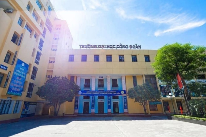 Trường Đại học Công đoàn. Ảnh: Fanpage nhà trường