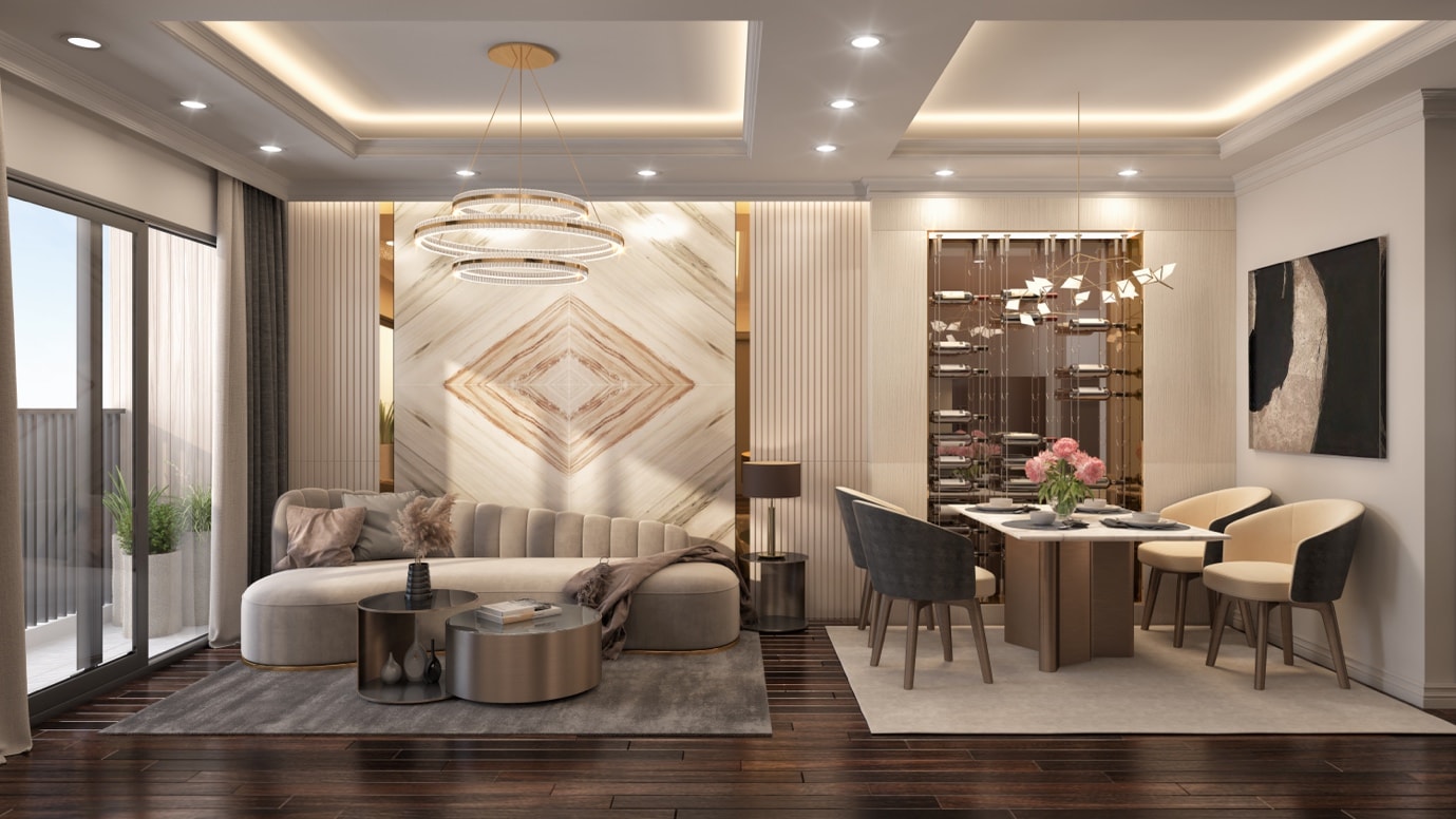 Có gì trong căn hộ cao cấp ca sĩ Bằng Kiều vừa đặt cọc mua liền một lúc 3 căn? - Ảnh 1.
