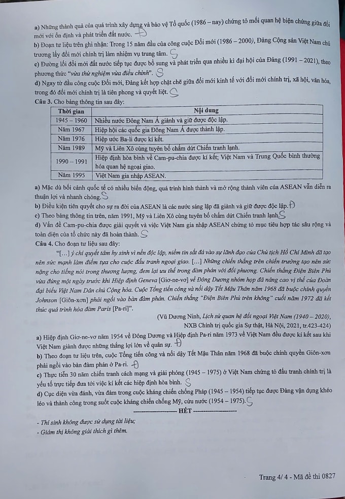 Đề Sử thi tốt nghiệp THPT 2025 - 3