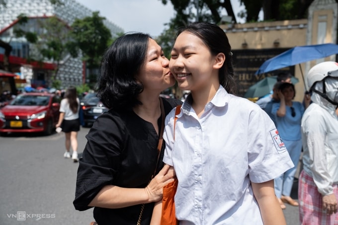 Học sinh thi lớp 10 ở Hà Nội năm 2025. Ảnh: Tùng Đinh