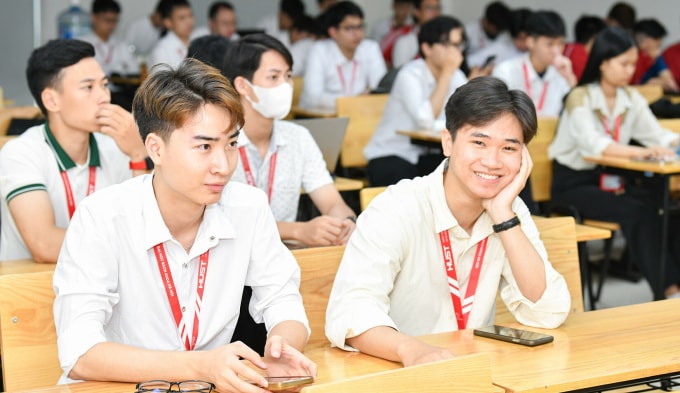 Sinh viên Đại học Bách khoa Hà Nội. Ảnh: HUST