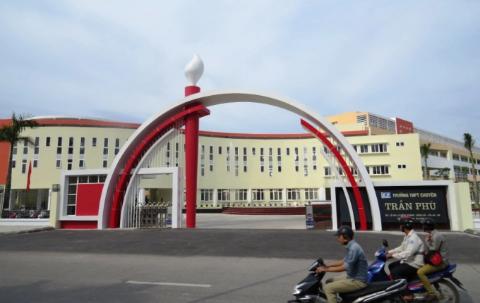 THPT chuyên Trần Phú, Hải Phòng. Ảnh: Giang Chính