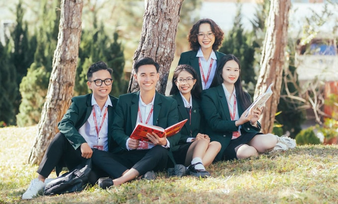 Sinh viên Đại học Đà Lạt. Ảnh: Website nhà trường