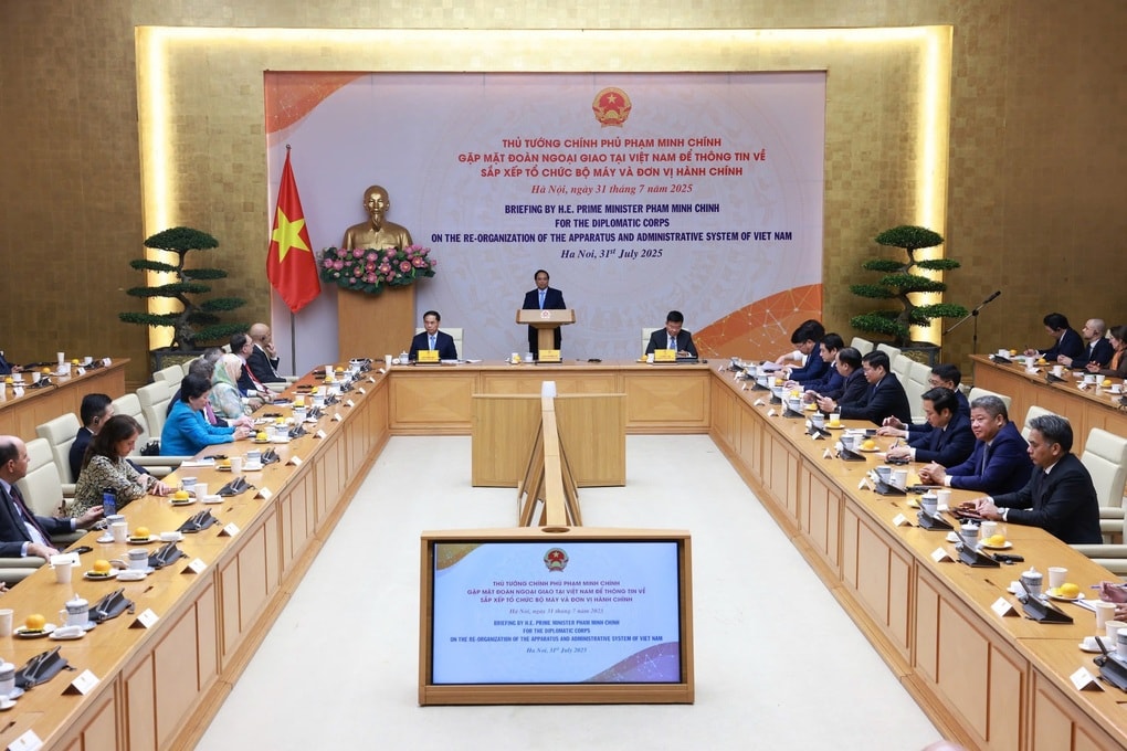 Thủ tướng gặp Đoàn Ngoại giao, thông tin cuộc cách mạng về tổ chức bộ máy - 2