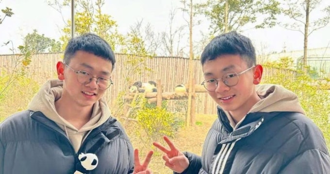 Zichong và Ziyy. Ảnh: Weibo